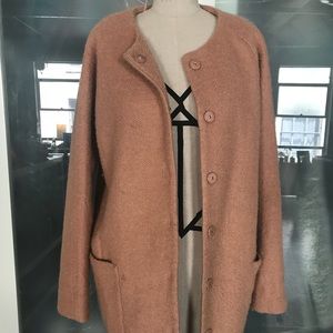 Caramel wool jacket